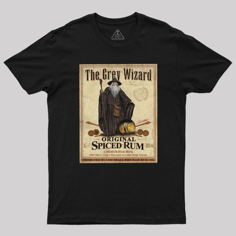 The Grey Wizard - Spiced Rum T-Shirt