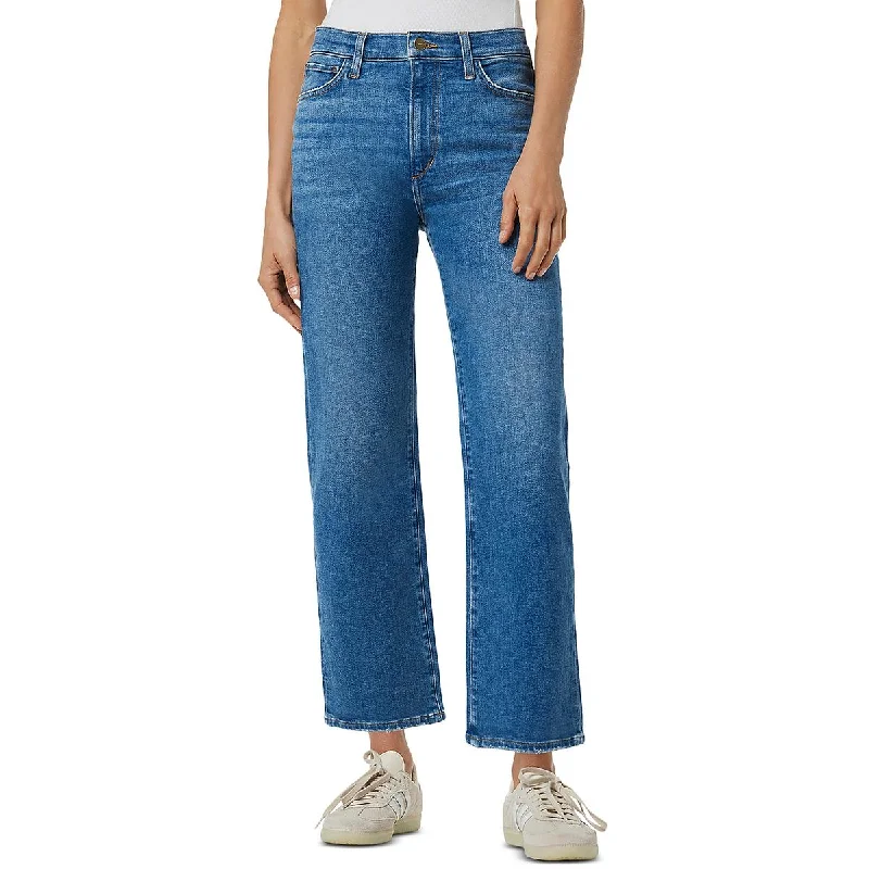 Womens High Rise Wide Leg Wide Leg Jeans