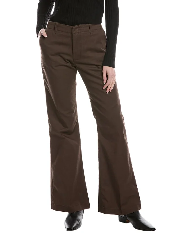 RE/DONE Mid-Rise Flared Trouser Chocolate Jean