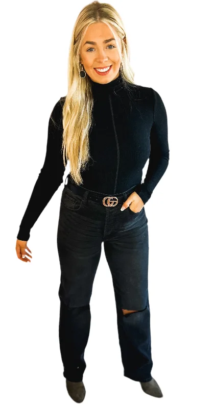 Black Turtleneck