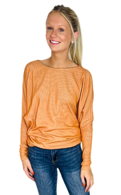 Tangerine Kari Top