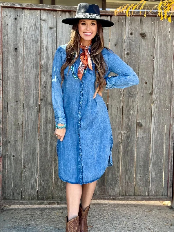 Lacee Denim Dress