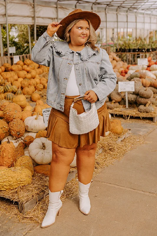 Rustic Vineyard Denim Jacket Curves