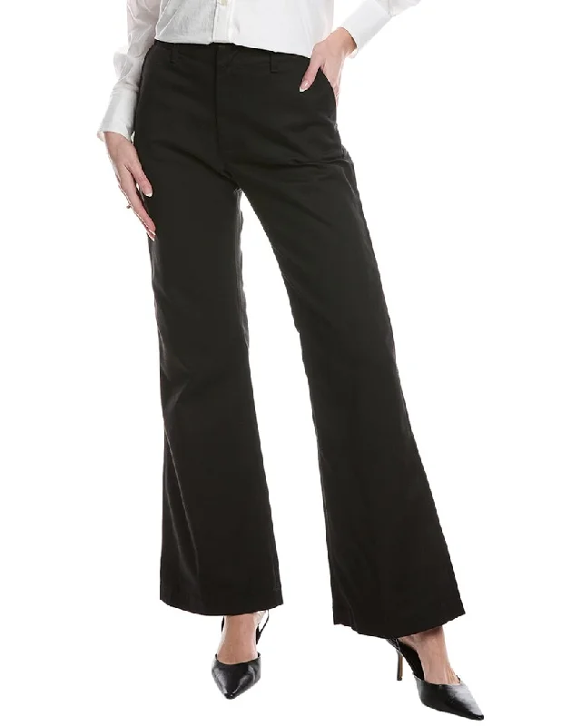 RE/DONE Mid-Rise Flared Trouser Black Jean