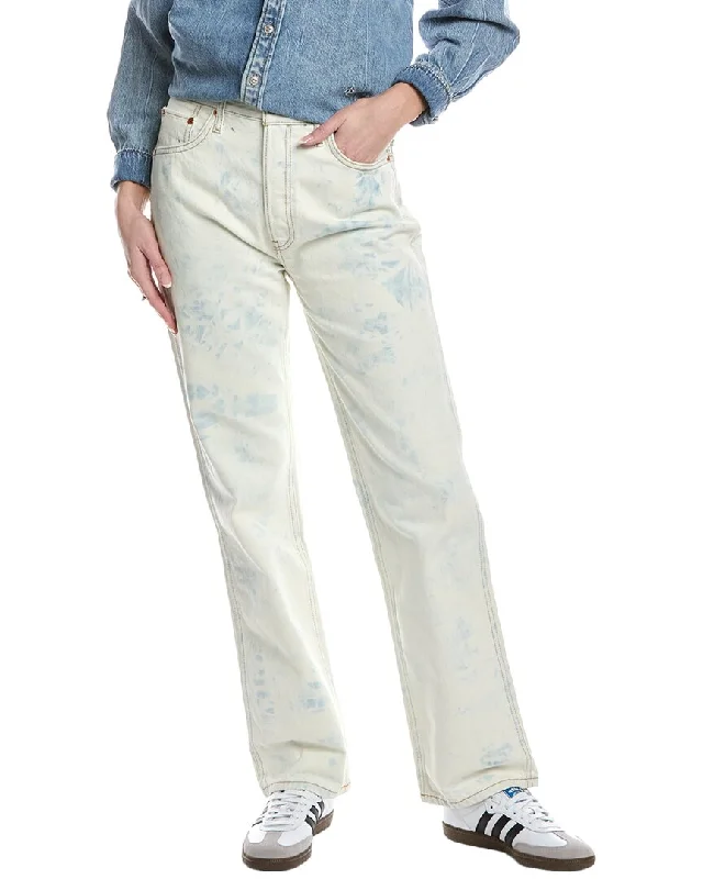 RE/DONE 90's High-Rise Loose Sunbleach Jean