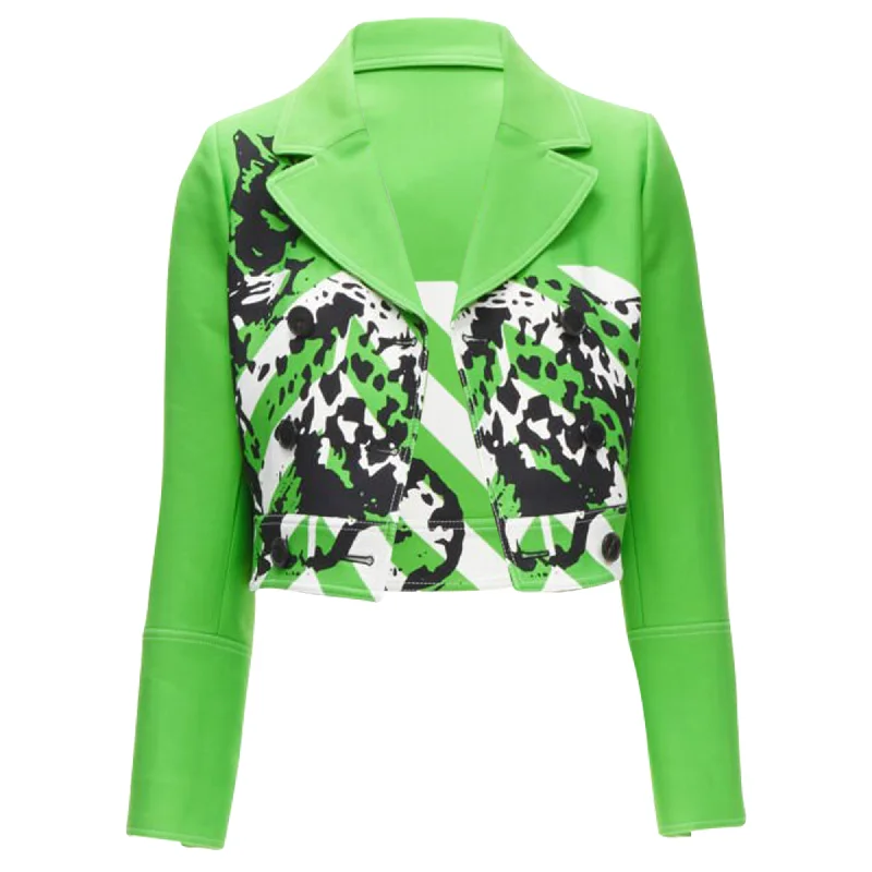 Christian Dior Fantaisie animalier cropped jacket