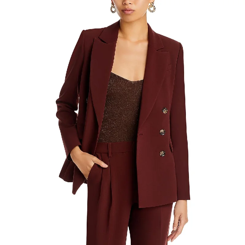 Paige Womens Malbec Office Business Double-Breasted Blazer