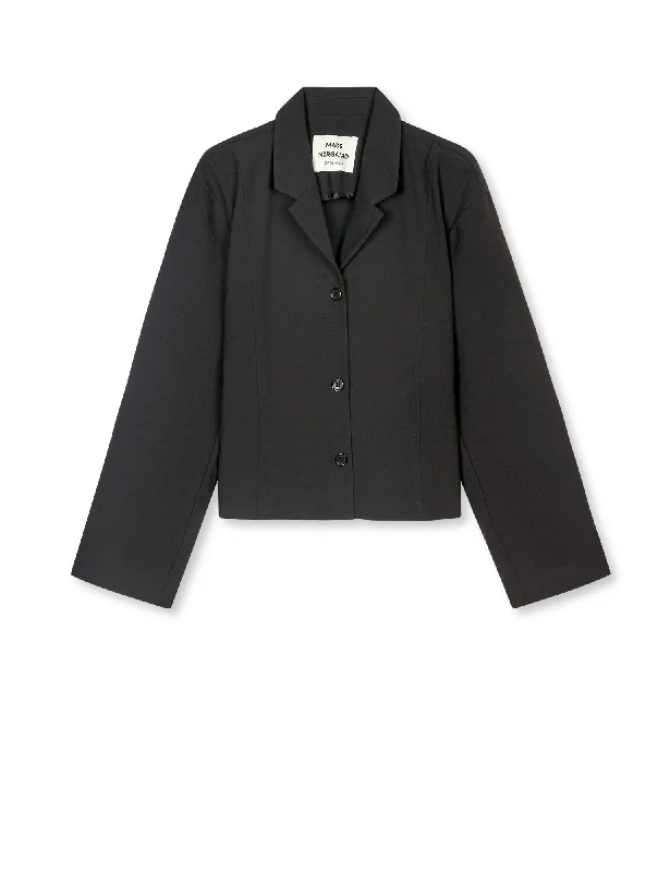 Recycled Sportina Vigdis Jacket, Black