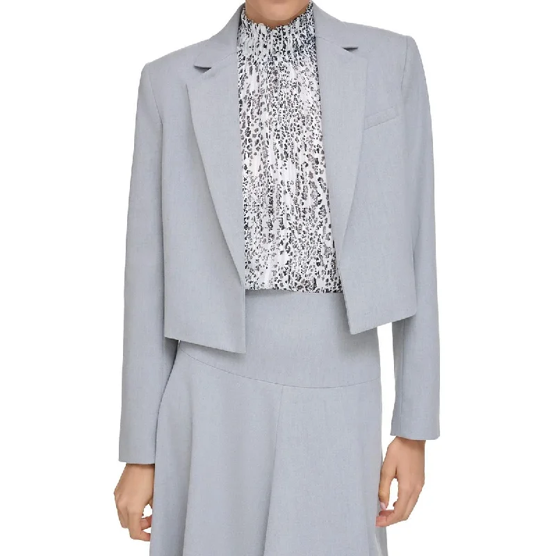 Calvin Klein Womens Petites   Professional Office Wear Open-Front Blazer