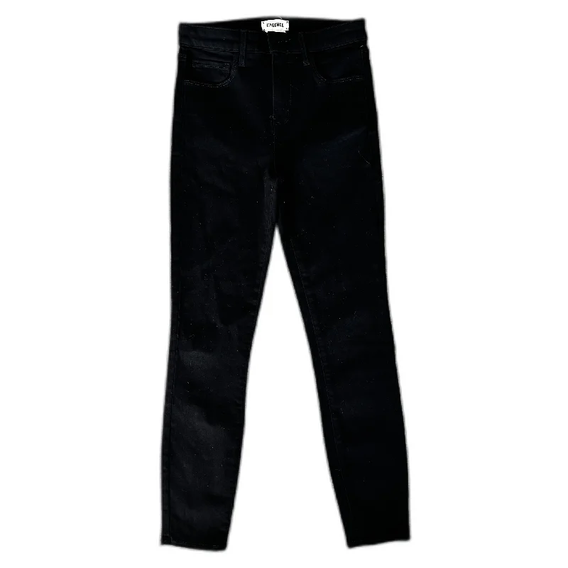 Jeans Skinny By L Agence In Black Denim, Size: 2