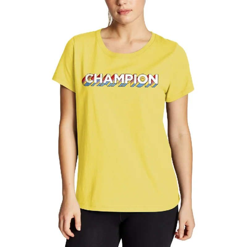 Champion Womens Fitness Activewear Pullover Top