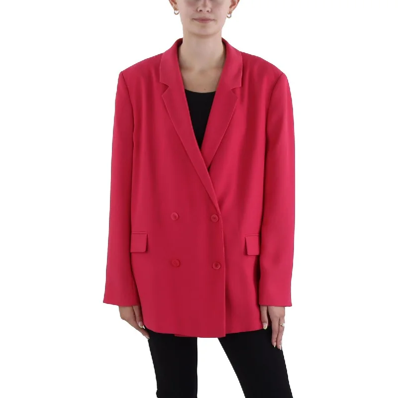 Hugo Womens Abania Suit Separate Work Wear Double-Breasted Blazer