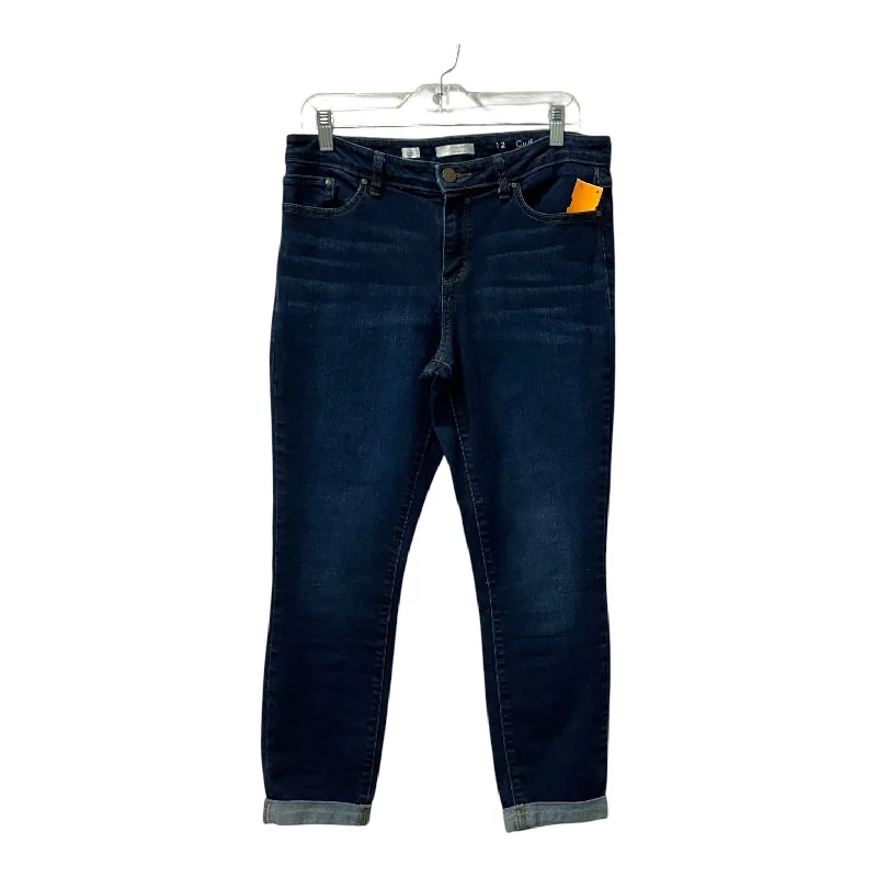 Jeans Cropped By Lc Lauren Conrad In Blue, Size:12