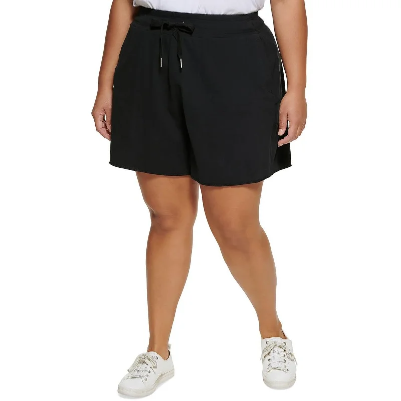 Calvin Klein Performance Womens Plus Fitness Gym Shorts