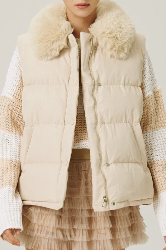 Polina Sleeveless Puffer Jacket